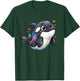 Colorful Orca Whale with Hearts Ocean Rainbow T-Shirt - T-Shirt | Forest
