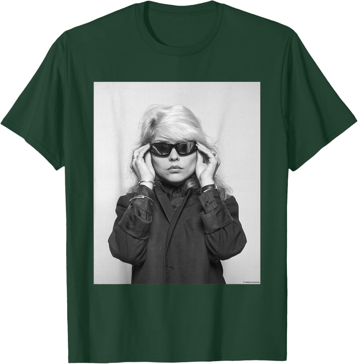 Blondie Debbie Harry New Wave Pop Singer by Allan Ballard T-Shirt - T-Shirt | Forest