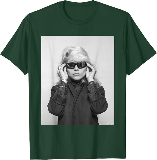 Blondie Debbie Harry New Wave Pop Singer by Allan Ballard T-Shirt - T-Shirt | Forest