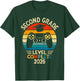 2nd Grade Graduation 2026 Level Complete Gamer T-Shirt - T-Shirt | Forest