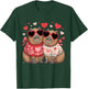 Valentines Day Cute Valentine Capybara Lover T-Shirt - T-Shirt | Forest