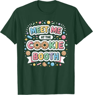 Scout for Girls Cookie Dealer Meet Me at The Cookie Booth T-Shirt - T-Shirt | Forest