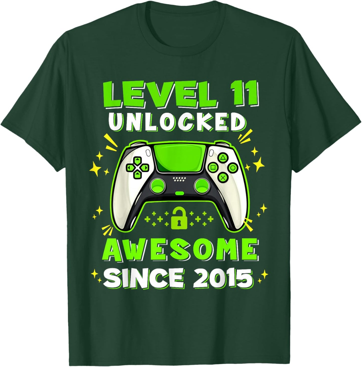 11th Birthday for Boys 11 Years Birthday Kids Gifts T-Shirt - T-Shirt | Forest