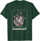 Skeleton Banging Shield Funny Meme T-Shirt - T-Shirt | Forest