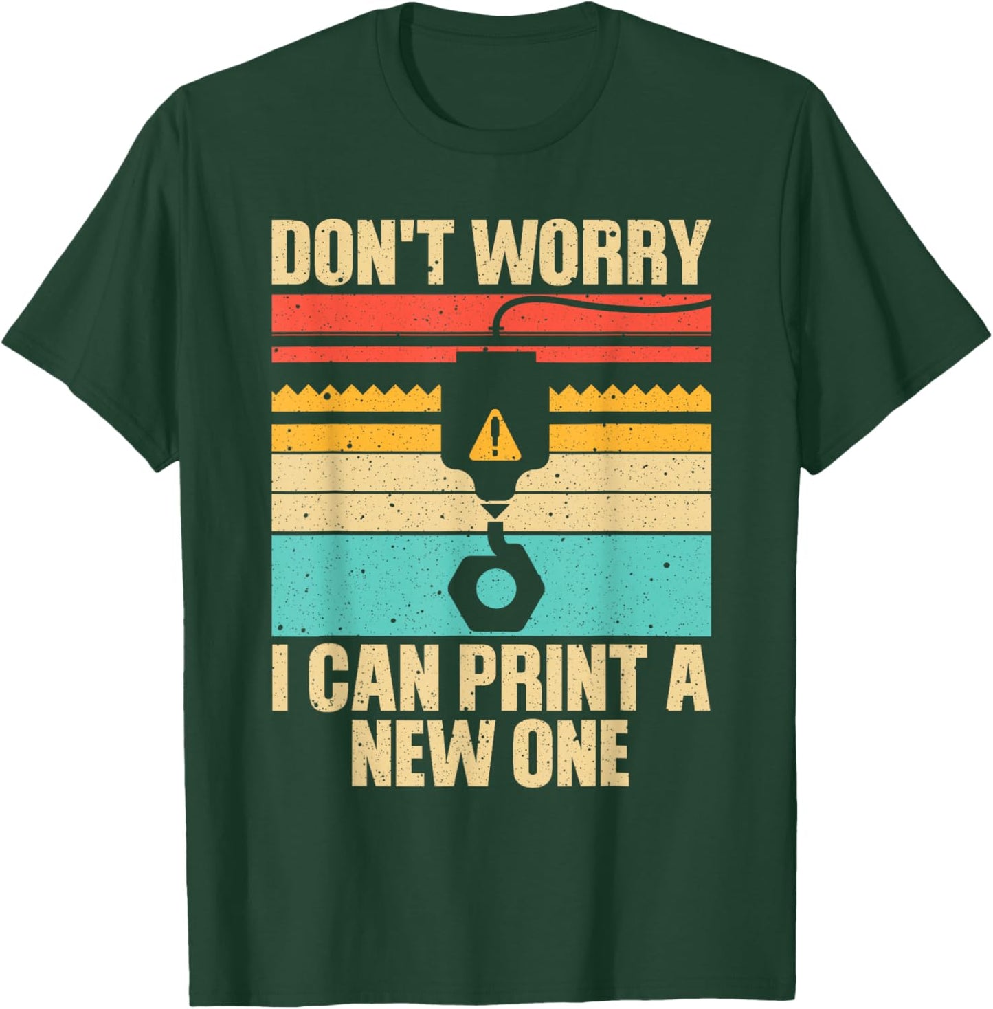3D Printing Art Women 3D Printer Lover 3D Printing T-Shirt - T-Shirt | Forest