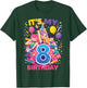 8 Years Old K-Pop Birthday Fun Design T-Shirt - T-Shirt | Forest