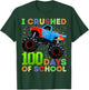 100 Days of School Monster Truck Boys 100th Day of School T-Shirt - T-Shirt | Forest