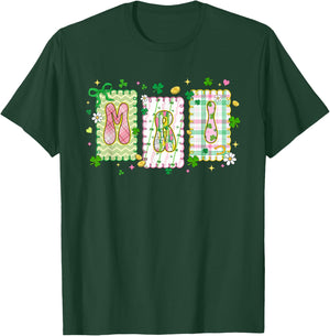 MRI Technologist St Patrick's Day Rad Tech Lucky Shamrock T-Shirt - T-Shirt | Forest