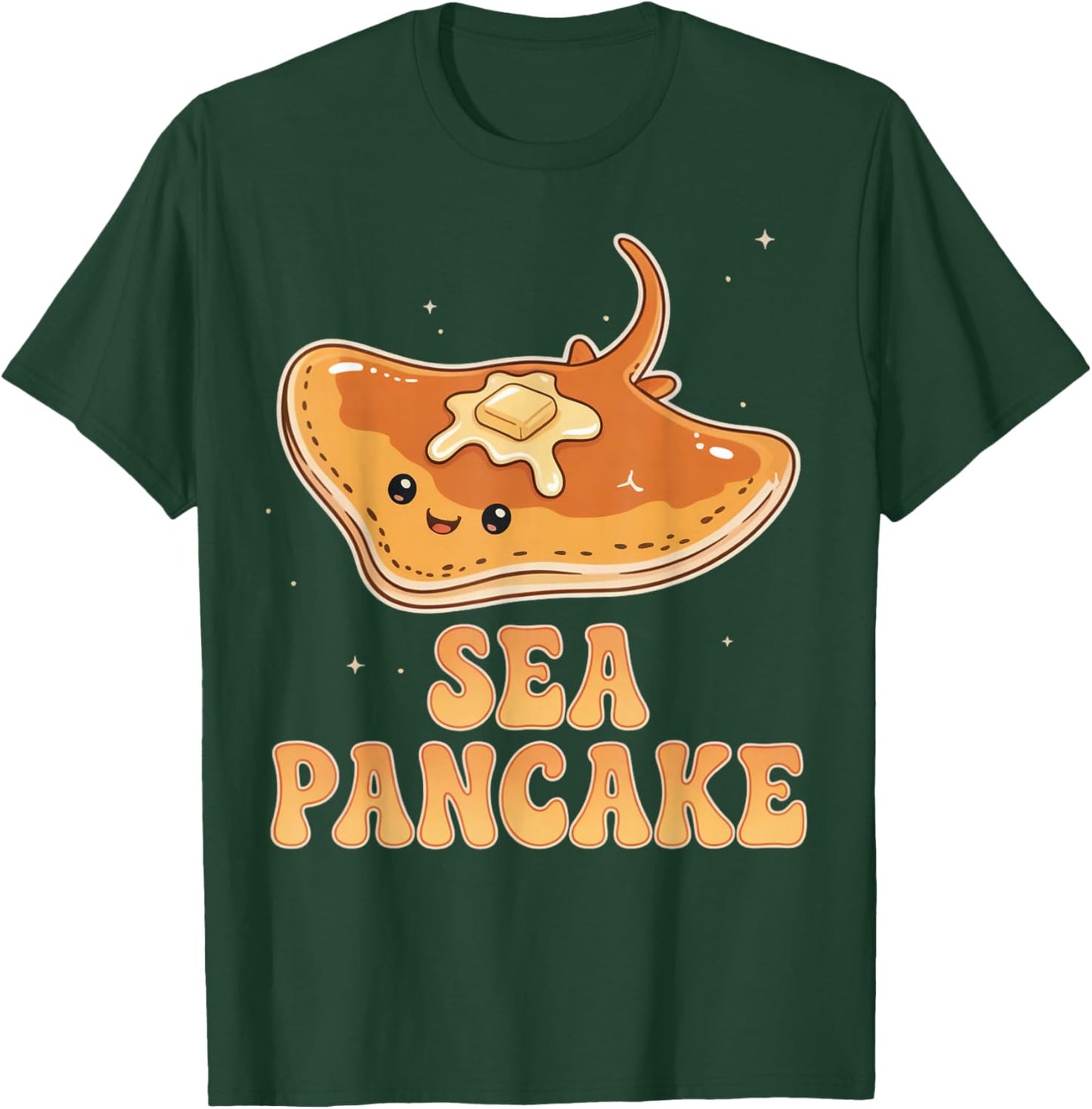 Sea Pancake Stingray Sea Ocean Stingray Animal Manta Ray T-Shirt - T-Shirt | Forest