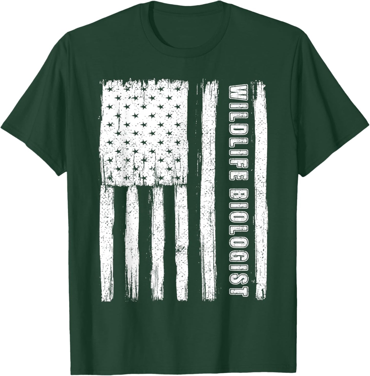 Fourth of July Shirts Funny Wildlife Biologist T-Shirt - T-Shirt | Forest
