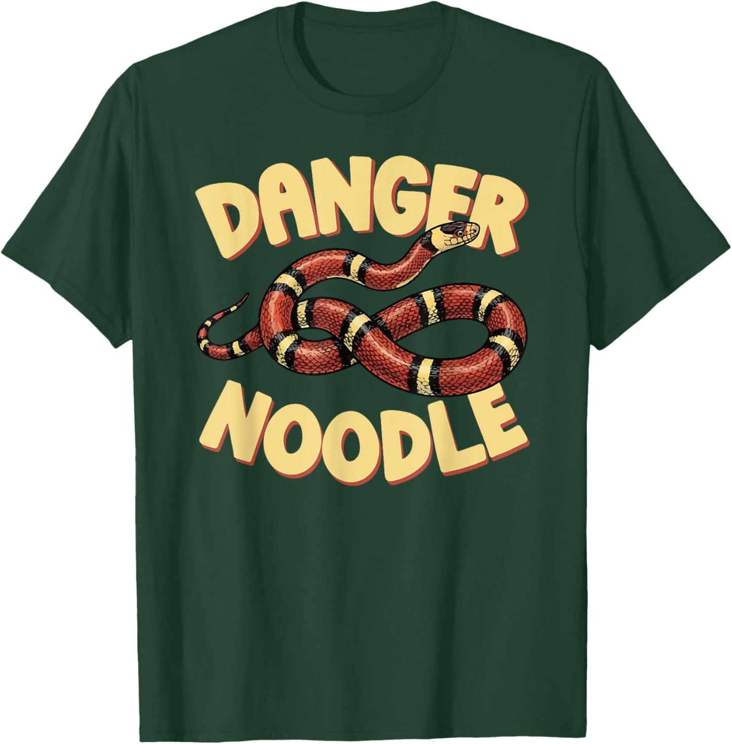 Danger Noodle Milk Snake Owner Milk Snake Lover Milk Snakes T-Shirt - T-Shirt | Forest
