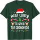 Most Likely to Spoil The Grandkids Family Matching Xmas Tree T-Shirt - T-Shirt | Forest