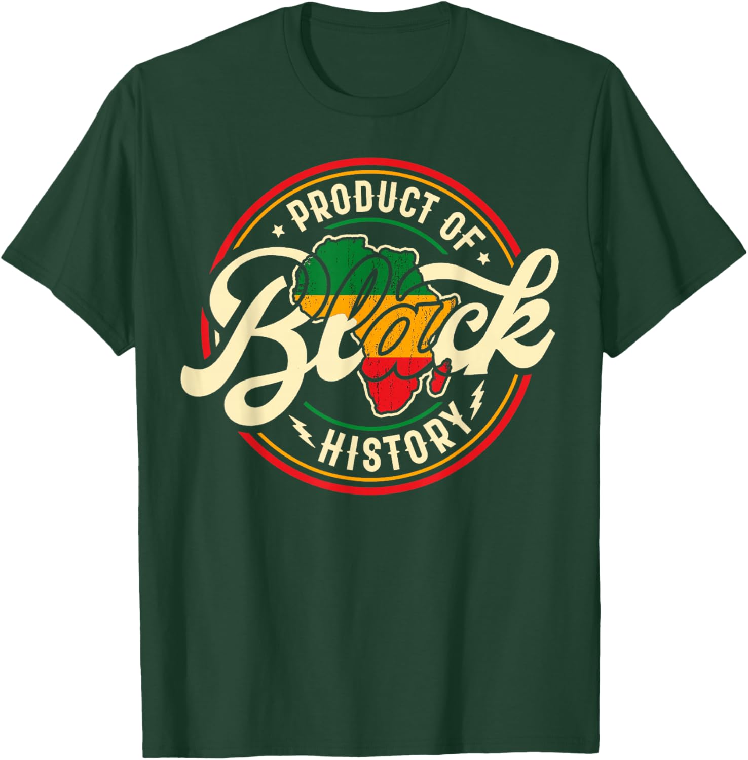 Product of Black History African American Kids T-Shirt - T-Shirt | Forest