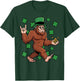 St Patricks Day Bigfoot Rocker Sasqutach Paddys Men Boys Kid T-Shirt - T-Shirt | Forest