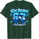 Six Seven 67 Meme Brainrot Blue Kids Women Men Boys T-Shirt - T-Shirt | Forest