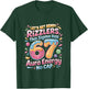 Let's Get Sendy Rizzlers Sigma 67 Aura Energy T-Shirt - T-Shirt | Forest