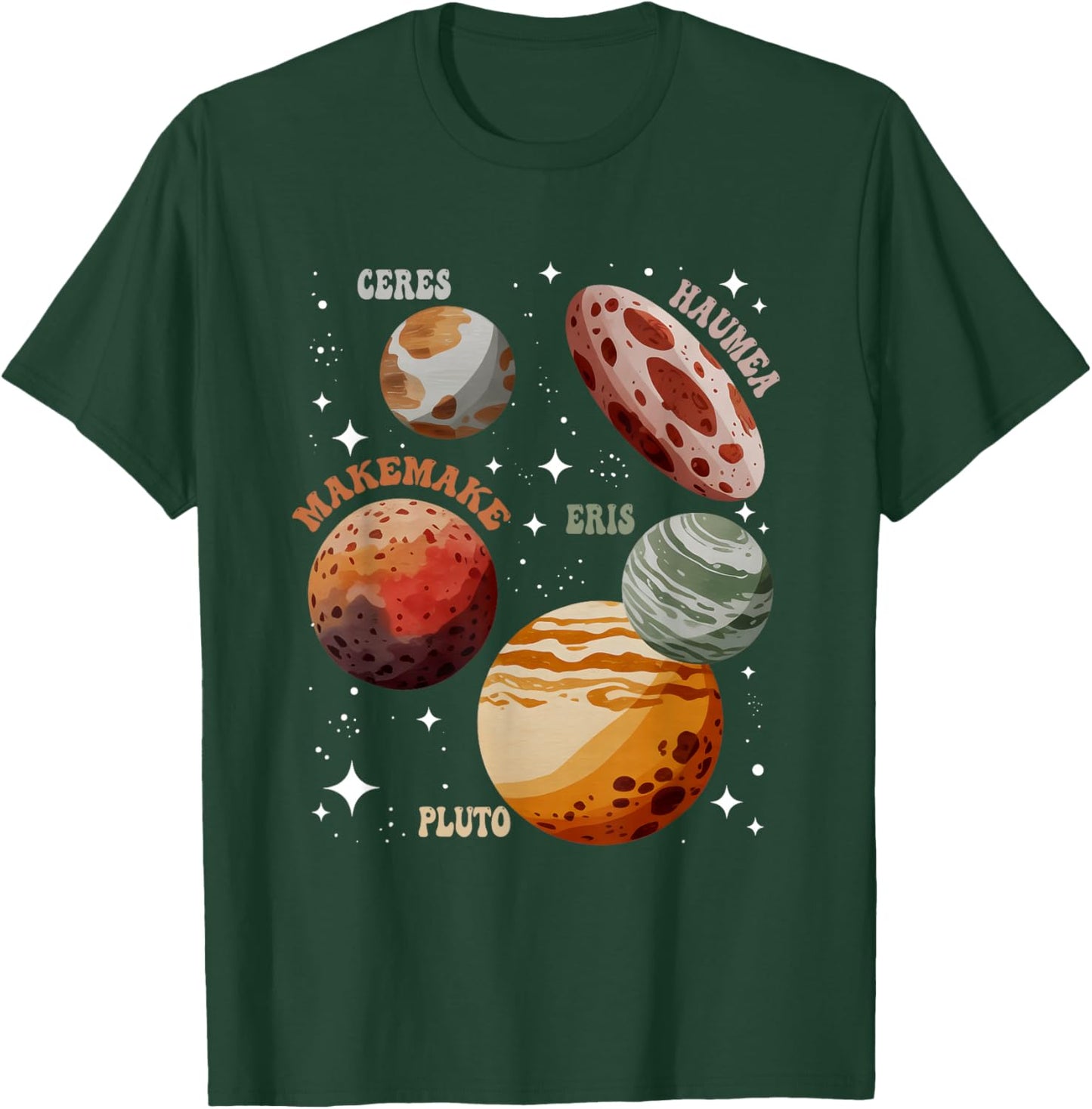 Haumea Space T-Shirt - T-Shirt | Forest