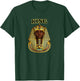 Black King African Royalty Egyptian Pharaoh Kemet Art T-Shirt - T-Shirt | Forest