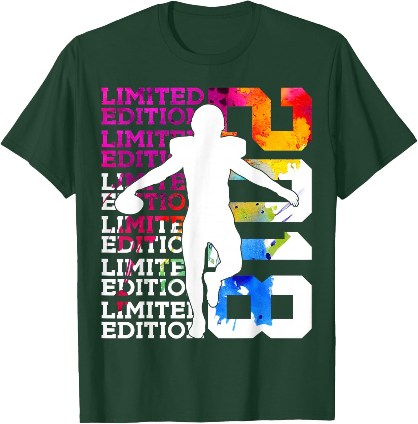 Limited Edition 2018 Football 8TH Birthday T-Shirt - T-Shirt | Forest