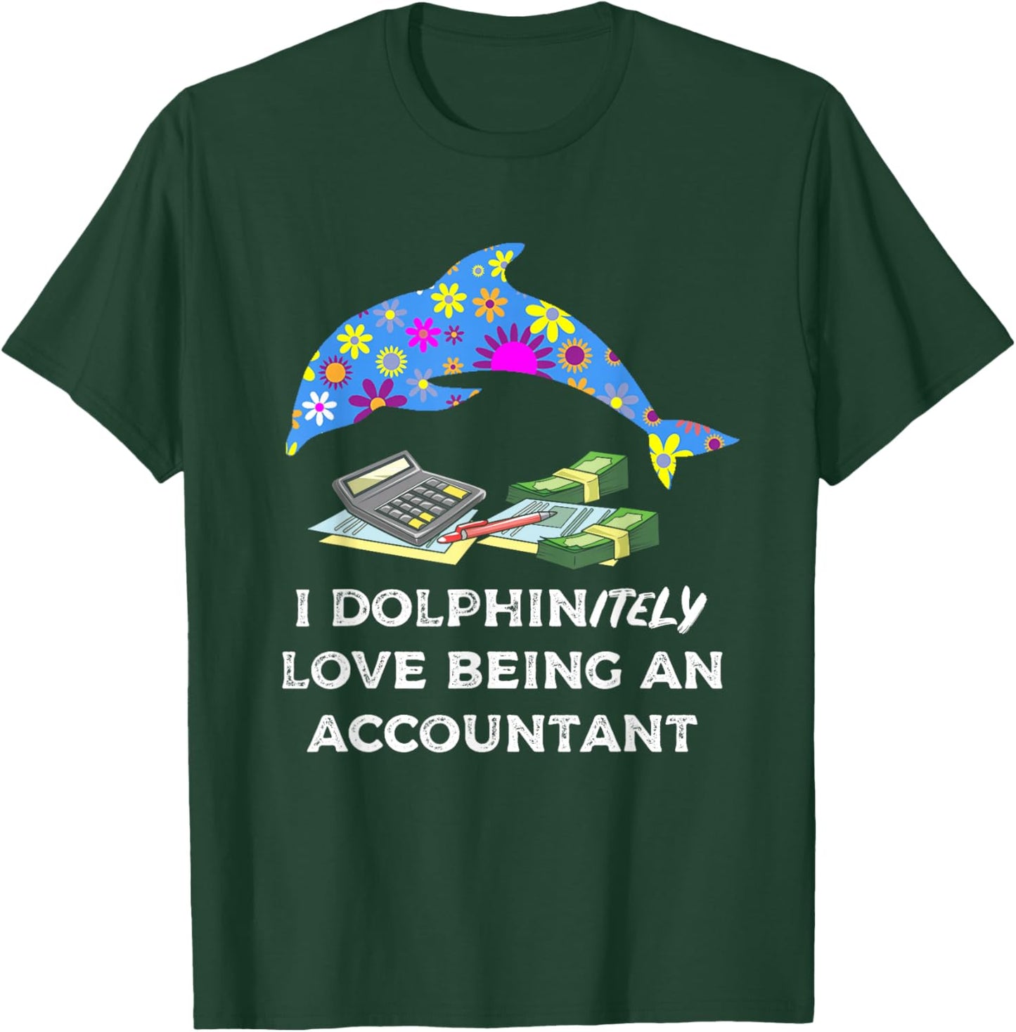 Accountant Accounting CPA Funny Cute T-Shirt - T-Shirt | Forest