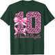 Cute 10th Birthday Girl Leopard Coquette Bow 10 Year Old T-Shirt - T-Shirt | Forest
