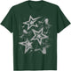 Y2k Grunge Stars 2000s Cyber Vintage Graphic T-Shirt - T-Shirt | Forest