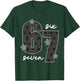 Floral Funny Women Girls 67 Six Seven Meme T-Shirt - T-Shirt | Forest
