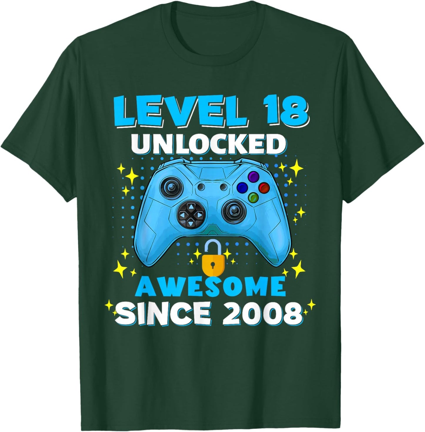 18th Birthday for Boys 18 Years Birthday Kids Gifts T-Shirt - T-Shirt | Forest
