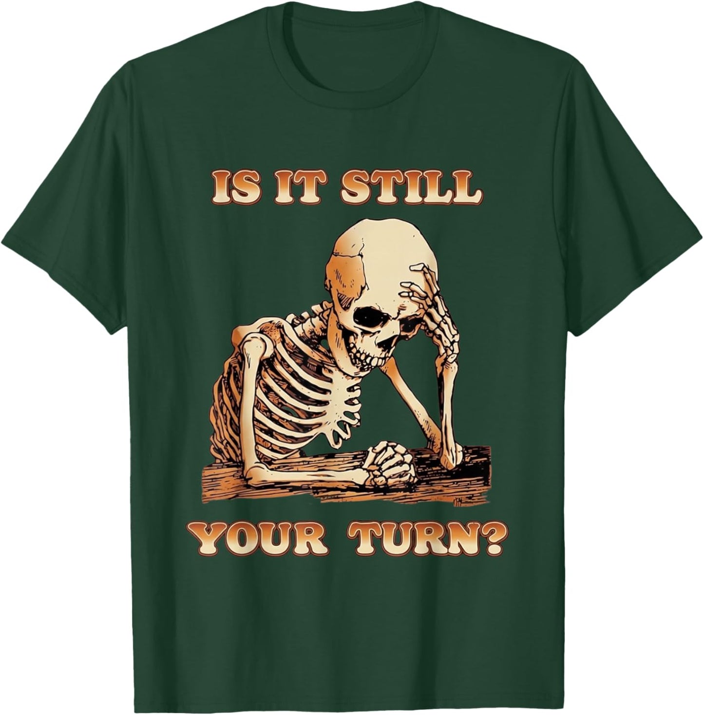 Retro Gamer is It Still Your Turn Funny Board Game Vintage T-Shirt - T-Shirt | Forest