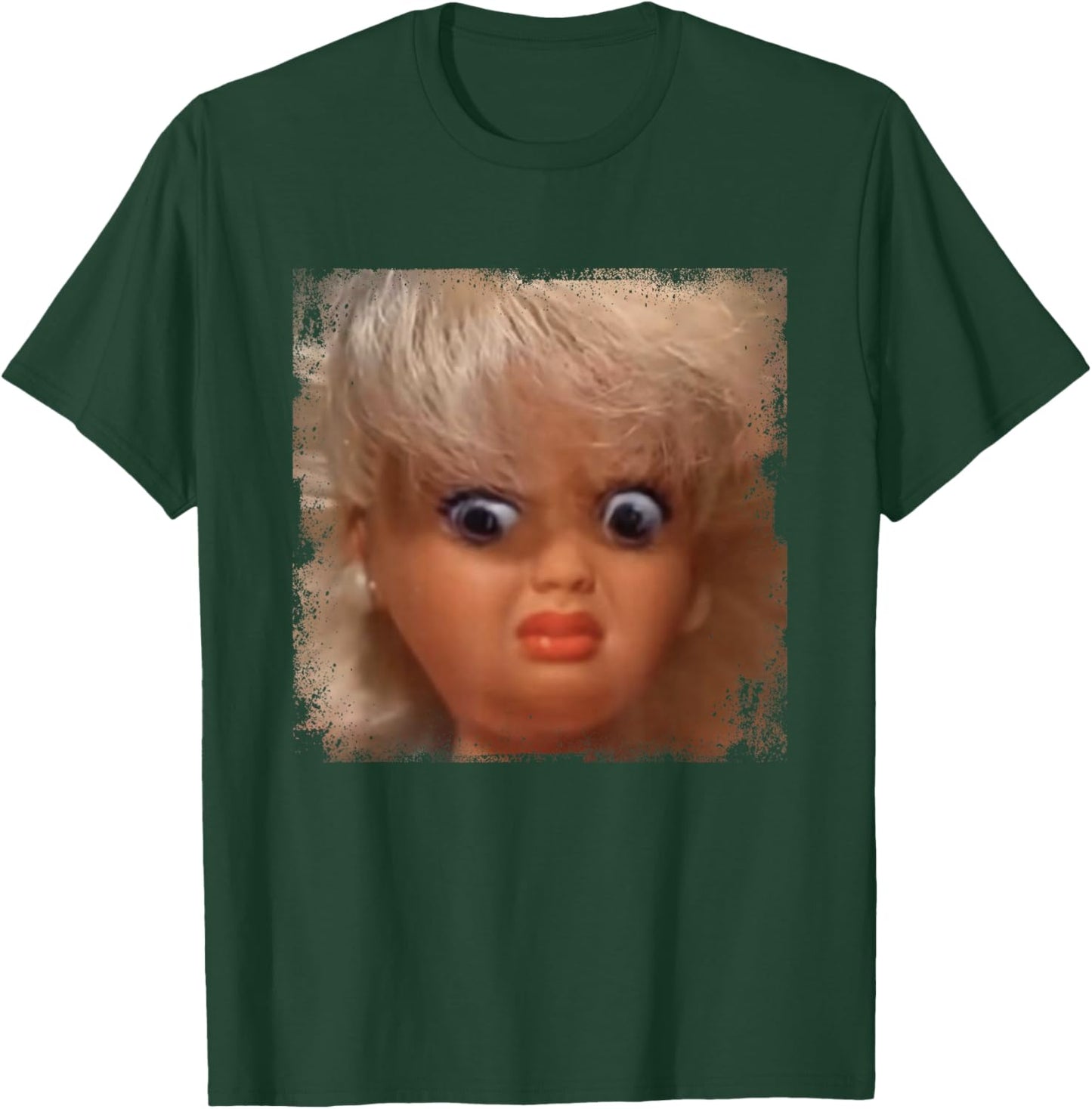 Funny Doll Face Meme T-Shirt - T-Shirt | Forest