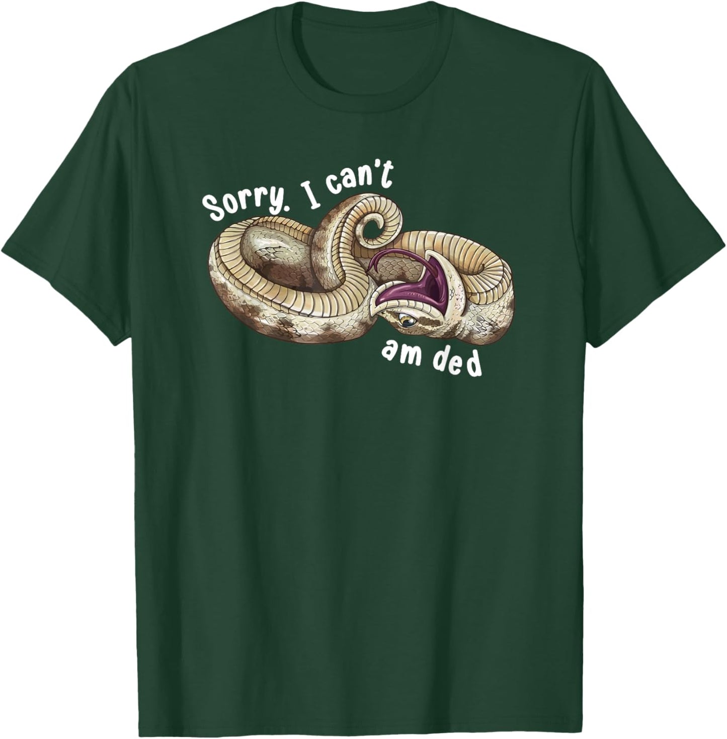 Funny Hognose Snake Owner Hognose Snake Lover T-Shirt - T-Shirt | Forest