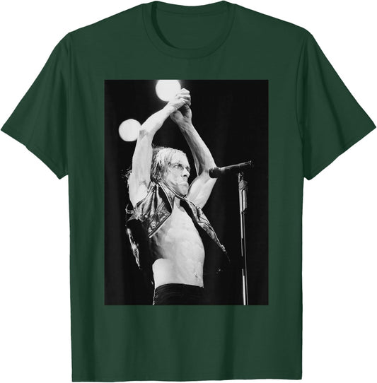 Iggy Pop Stooges Singer Reading Festival Instinct 1988 T-Shirt - T-Shirt | Forest