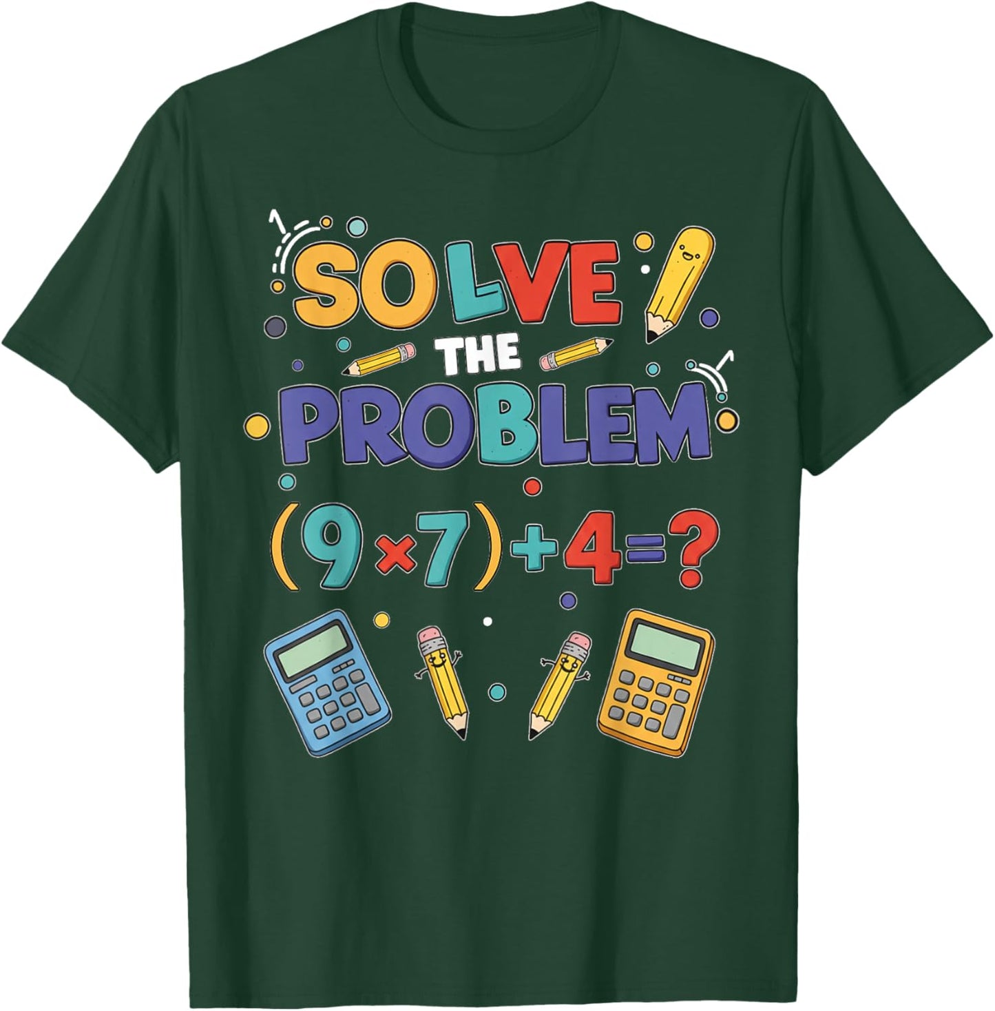 Funny 67 Meme PEMDAS Elementary Math Teacher Brainrot Joke T-Shirt - T-Shirt | Forest