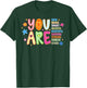 You are Smart Brave Strong Kind Loved Motivation Teacher Kid T-Shirt - T-Shirt | Forest