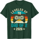 I Leveled Up to Dad of 2 2026 Promoted to Soon to Be Father T-Shirt - T-Shirt | Forest