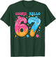Goodbye 6 Hello 7 Funny 7th Birthday Six Seven Ice Cream T-Shirt - T-Shirt | Forest