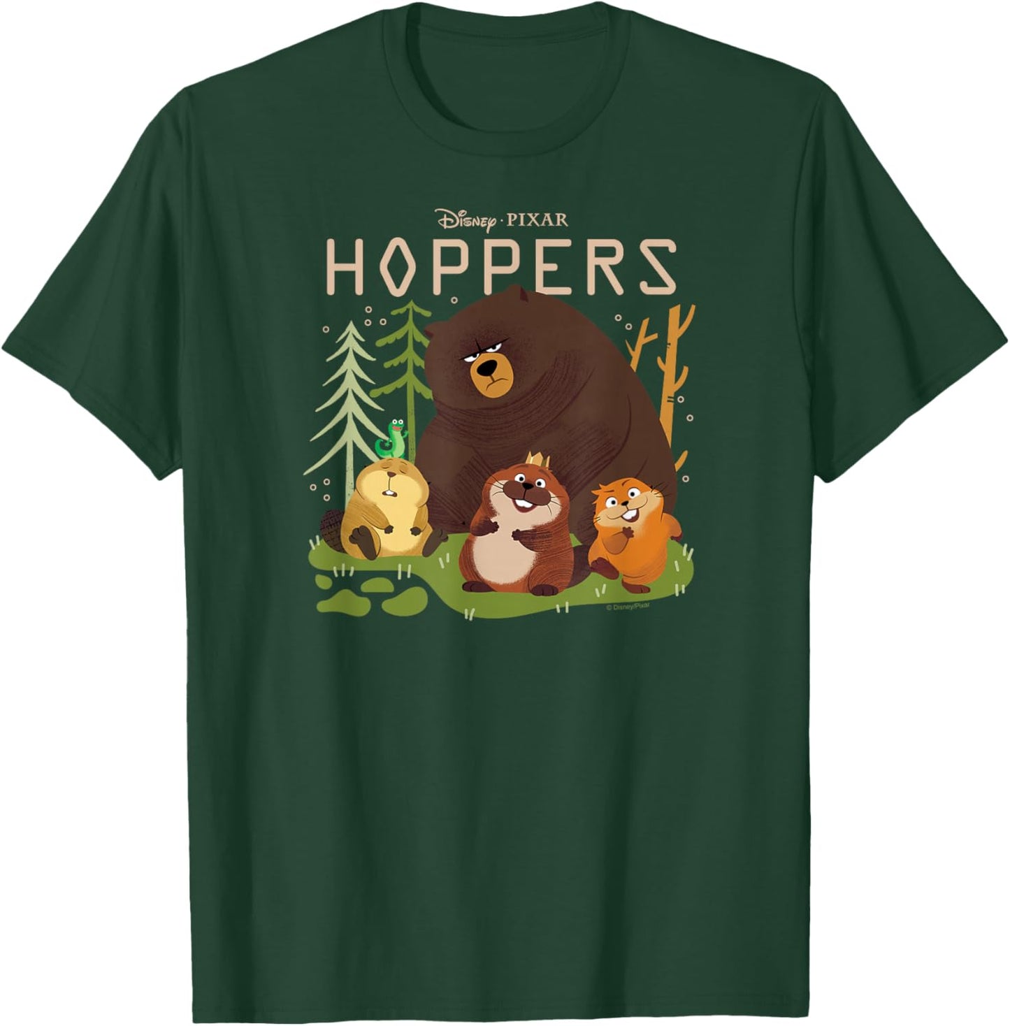 Hoppers - Group Logo T-Shirt - T-Shirt | Forest