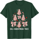 Oh Christmas Tree Cakes Debbie Becky Jen Cake Lovers Xmas T-Shirt - T-Shirt | Forest