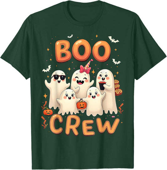 Boo Crew Halloween Group Costume T-Shirt - T-Shirt | Forest
