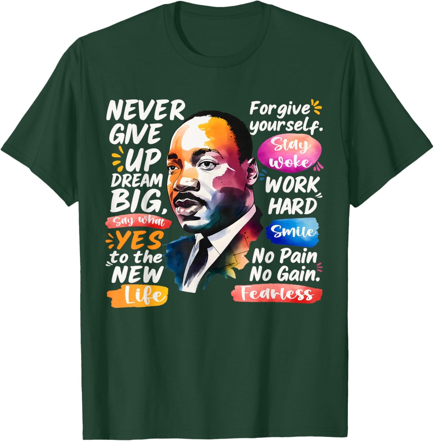 Black History Month Martin Have Dream Luther King Day T-Shirt - T-Shirt | Forest