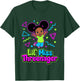 3rd Birthday Girl Sassy Toddler Lil Miss Threenager T-Shirt - T-Shirt | Forest