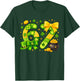 Funny Six Seven 67 Meme St Paddy's Kid Girl St Patrick's Day T-Shirt - T-Shirt | Forest