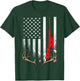 Deer Hunting Love Whitetail Hunt Wildlife Elk Patriot Hunter T-Shirt - T-Shirt | Forest