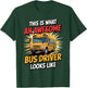 Funny Bus Driver Costume Women Kids Bus Driver T-Shirt - T-Shirt | Forest