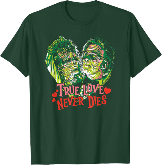 Beetlejuice True Love Never Dies Heart Movie Valentine's Day T-Shirt - T-Shirt | Forest