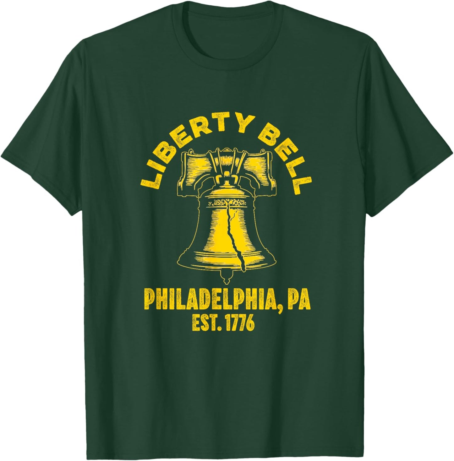 Liberty Bell Souvenir Philadelphia PA The State House Bell T-Shirt - T-Shirt | Forest