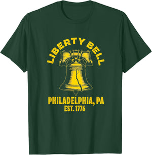 Liberty Bell Souvenir Philadelphia PA The State House Bell T-Shirt - T-Shirt | Forest
