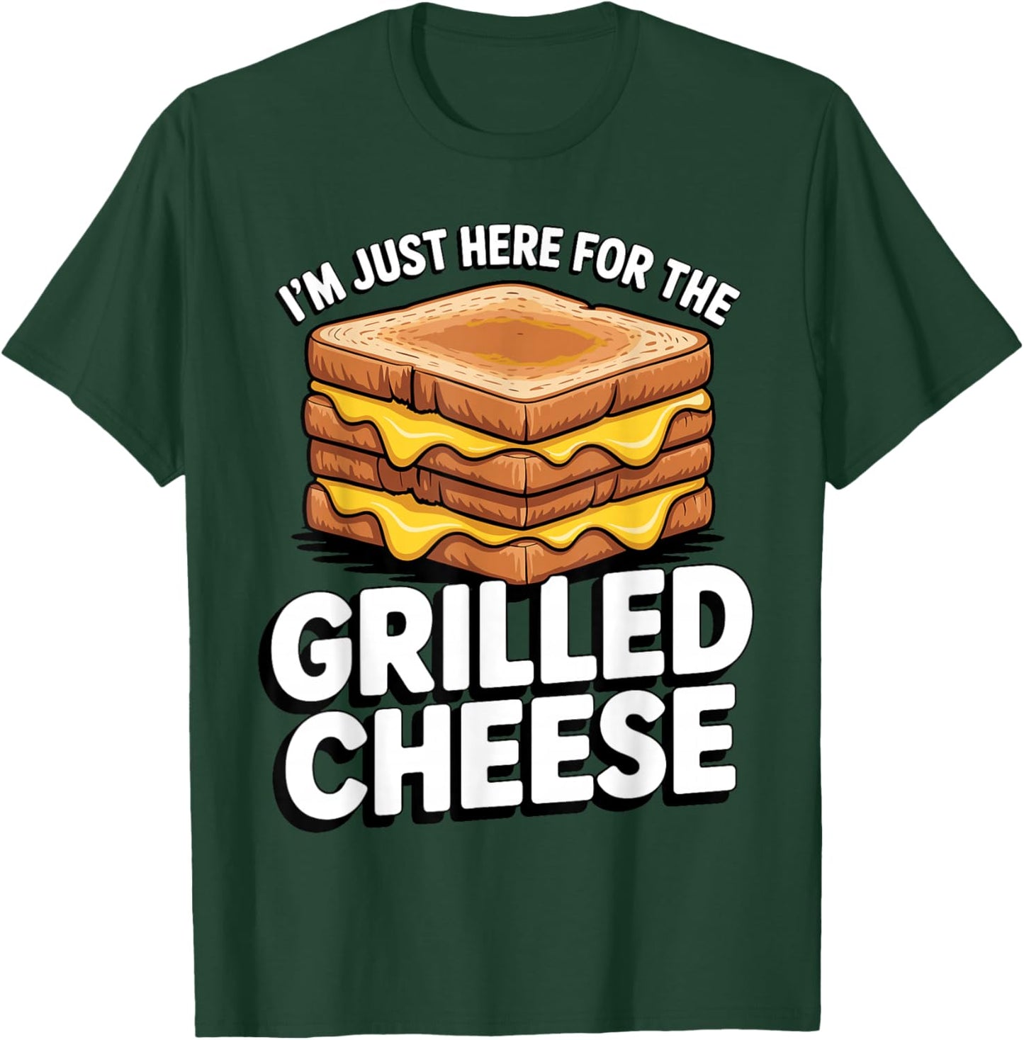 Funny Grilled Cheese Art Women Grilled Cheese Lover T-Shirt - T-Shirt | Forest
