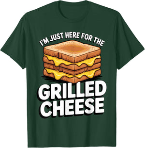 Funny Grilled Cheese Art Women Grilled Cheese Lover T-Shirt - T-Shirt | Forest