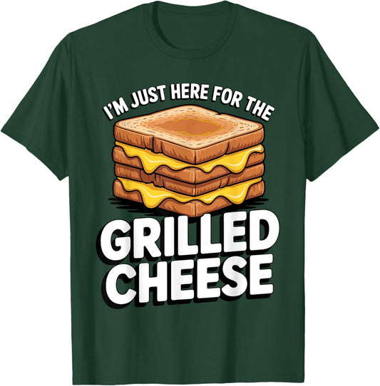 Funny Grilled Cheese Art Women Grilled Cheese Lover T-Shirt - T-Shirt | Forest